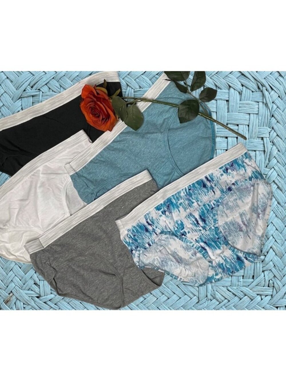 Hanes Cotton Sporty Hipsters 5 Pack Size 7/L